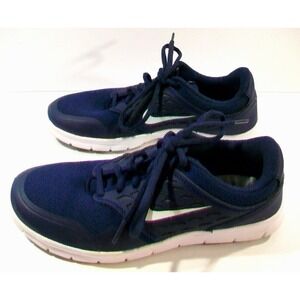 Women's Nike Dual Ride System Running Shoes, Sz 6, Navy Blue Sneakers